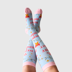 MERRY + BRIGHT COMPRESSION SOCKS