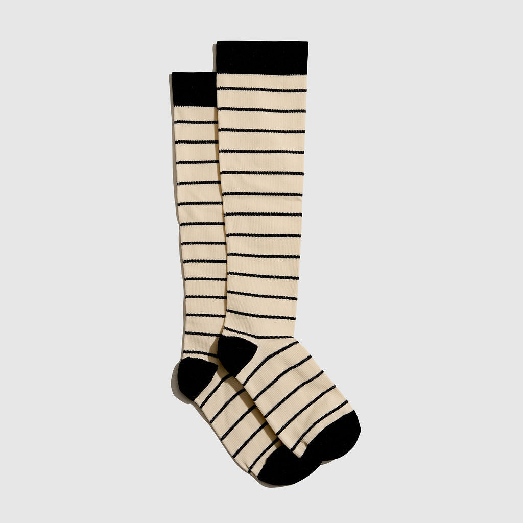 STRIPE COMPRESSION SOCKS
