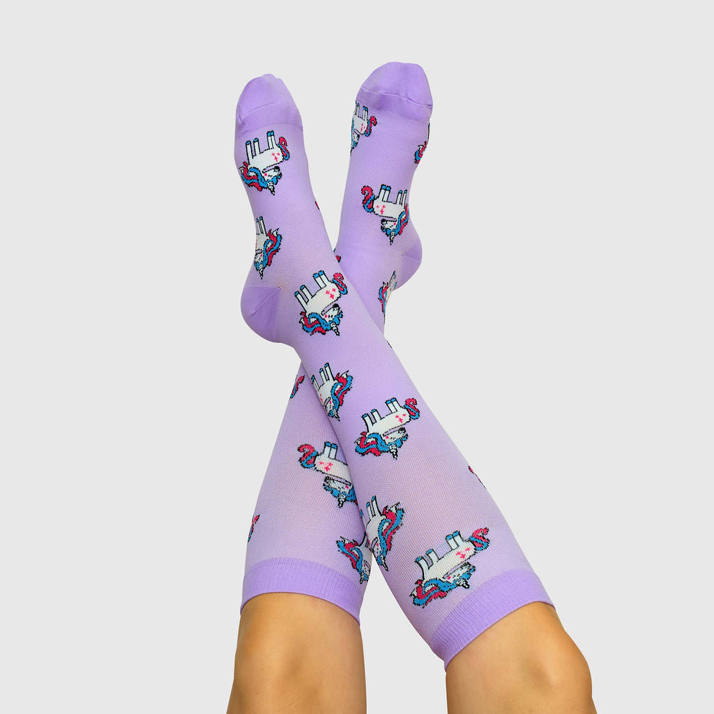 Women's Space Unicorn Compression Socks